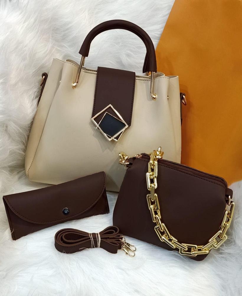 Ladies PU Leather Plain Fashion Bags Collection