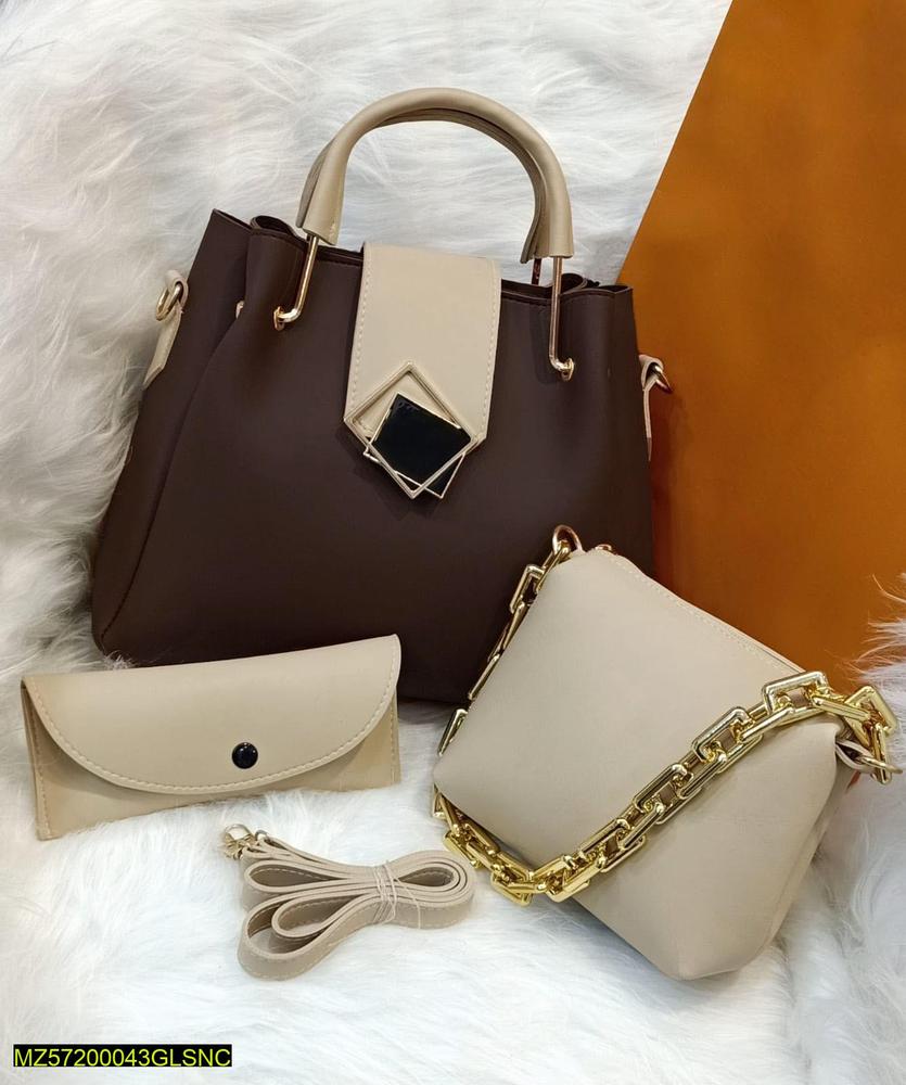 Ladies PU Leather Plain Fashion Bags Collection