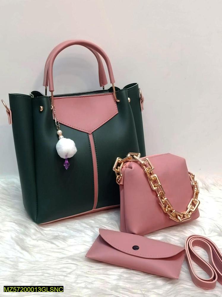 Ladies PU Leather Plain Fashion Bags Collection