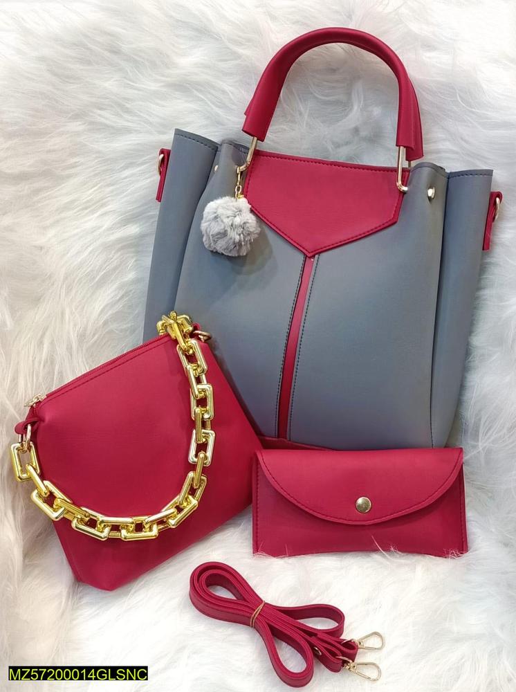 Ladies PU Leather Plain Fashion Bags Collection