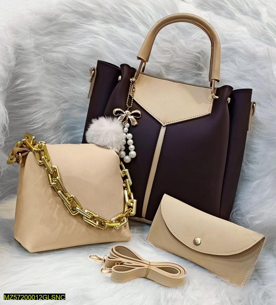 Ladies PU Leather Plain Fashion Bags Collection